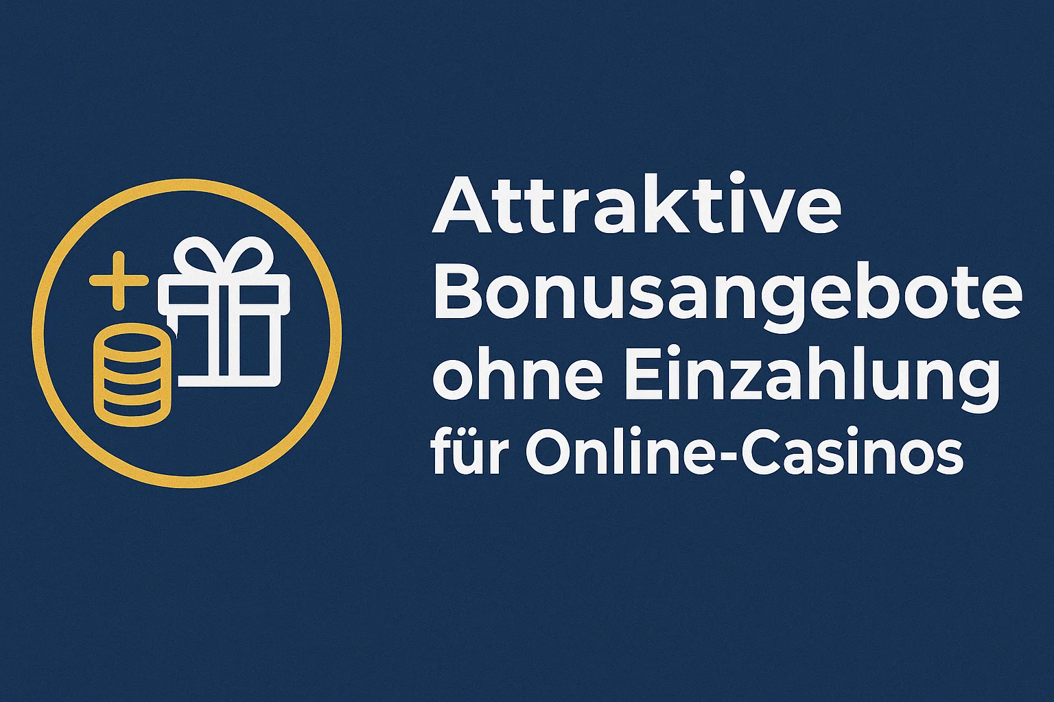 Attraktive Bonusangebote ohne Einzahlung für Online-Casinos