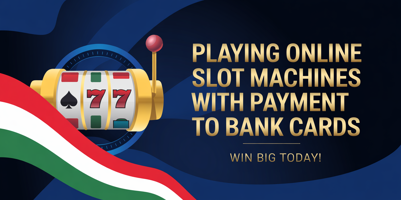 Playing Online Slot Machines with Payment to Bank Cards in Hungary